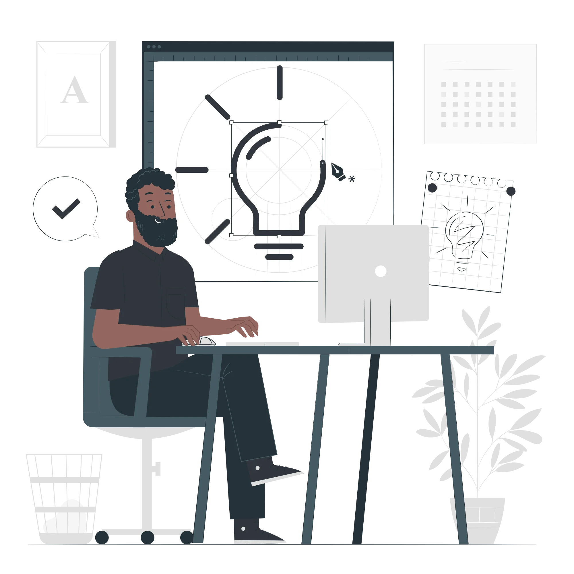 Logó tervezés PolygonFox